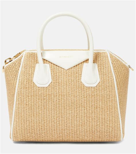 givenchy raffia antigona|Givenchy antigona small price.